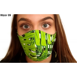 Profilowana bawełniana maseczka rozmiar damski